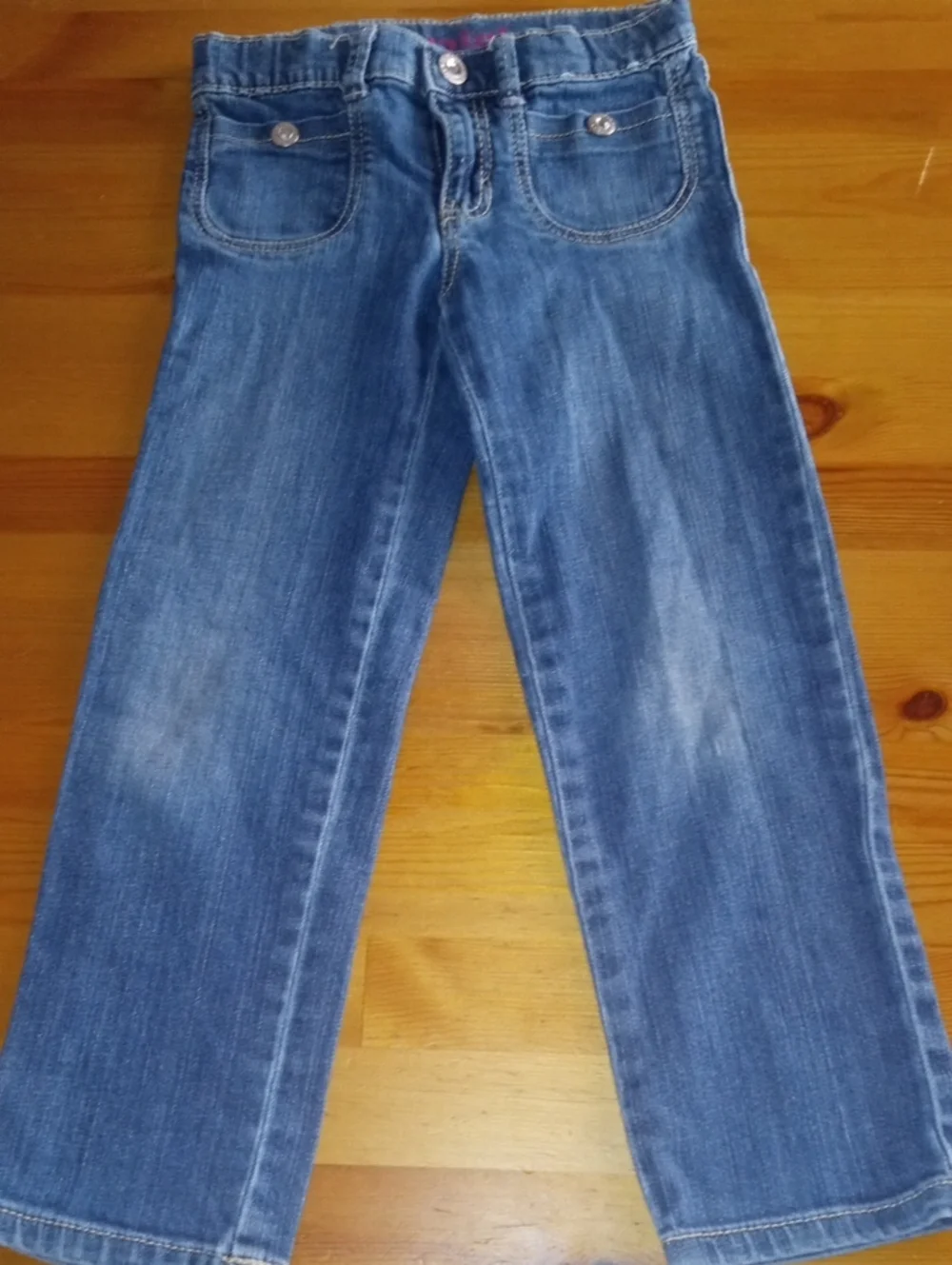 Gymboree Size 5 Classic Straight-Leg Kids Jeans - Blue